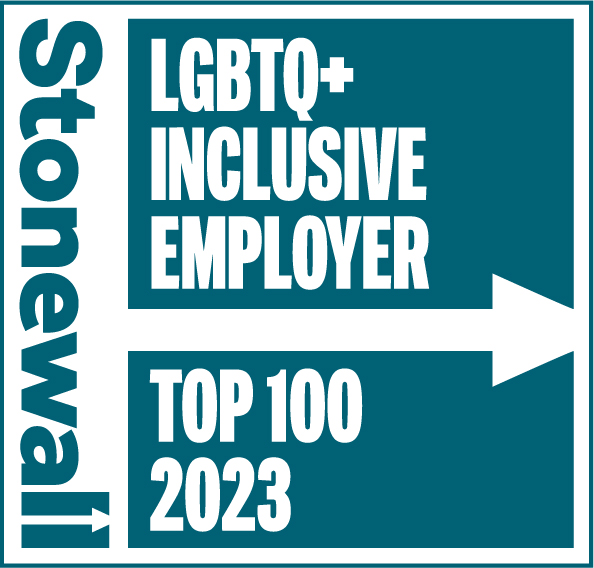 Stonewall Top 100 award