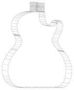 Guitar-shaped hotel design